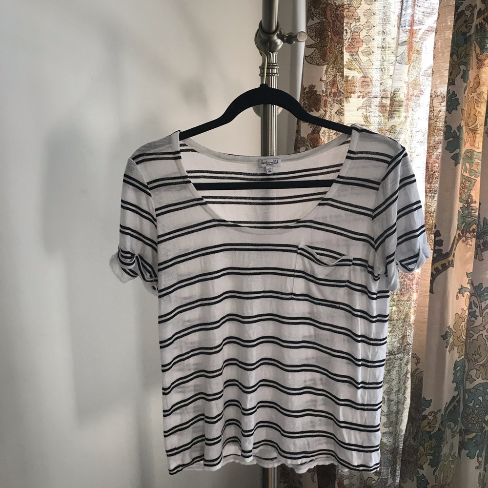 Splendid medium striped knit top